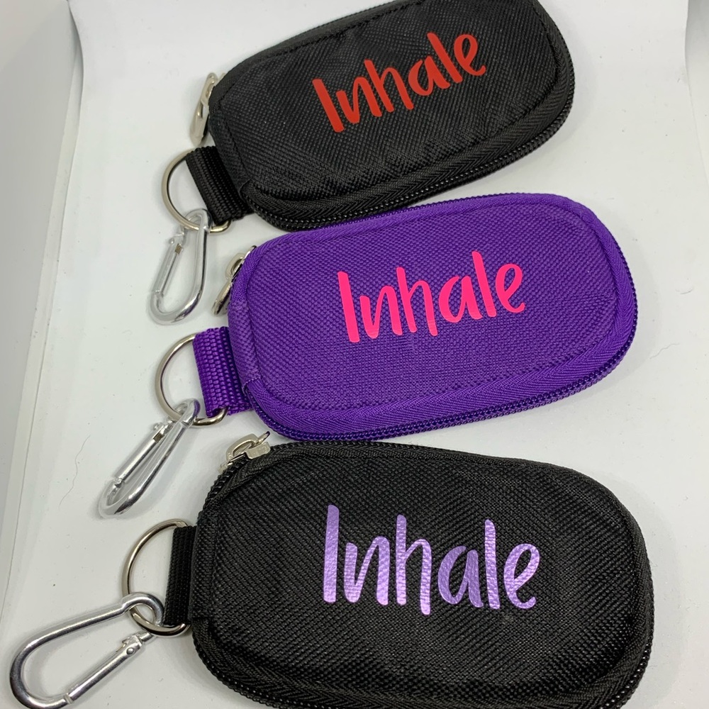 Essential Oil Travel Keychain Carry Zip Pouch Bag